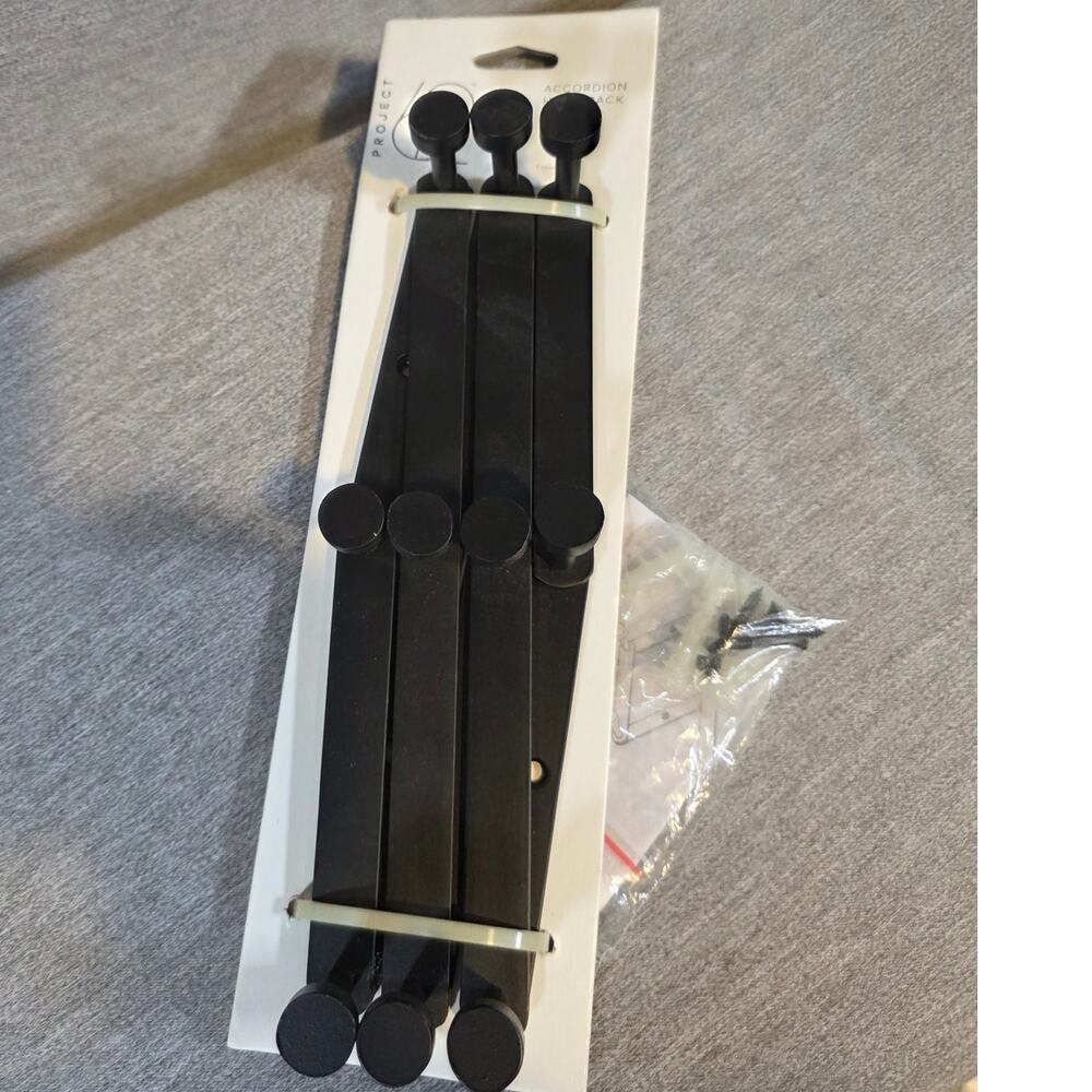 *NEW* Project62 Black Metal Accordian Hook Rack Coat Target